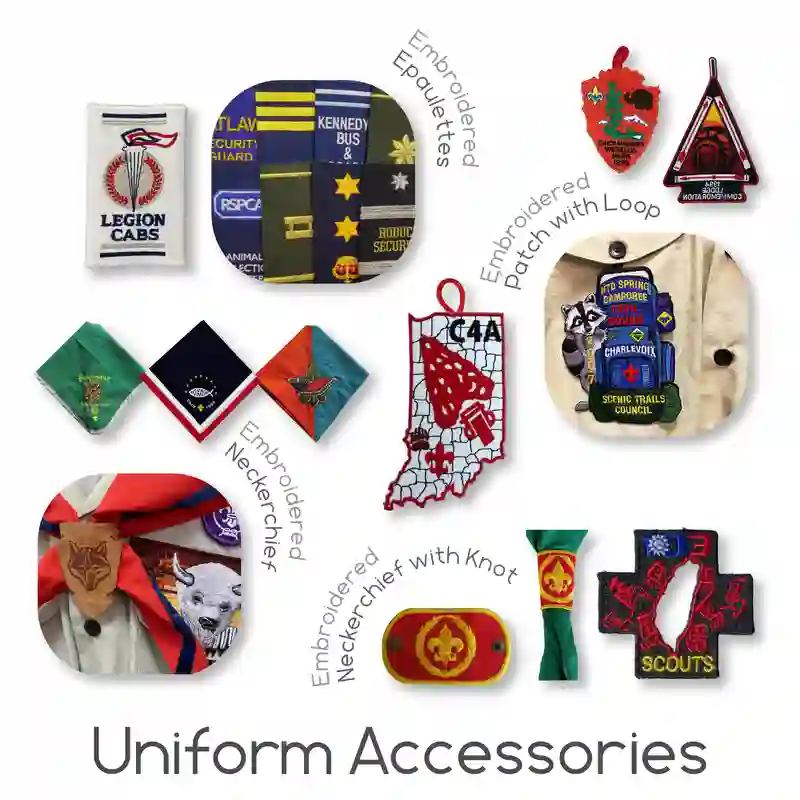 accesorios de uniforme