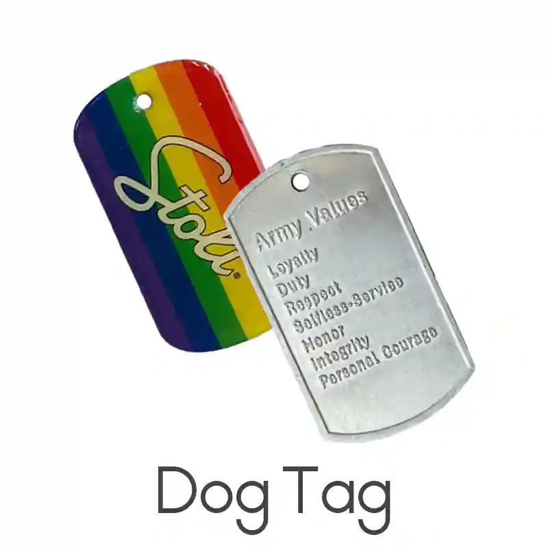 placa de identificación para perro
