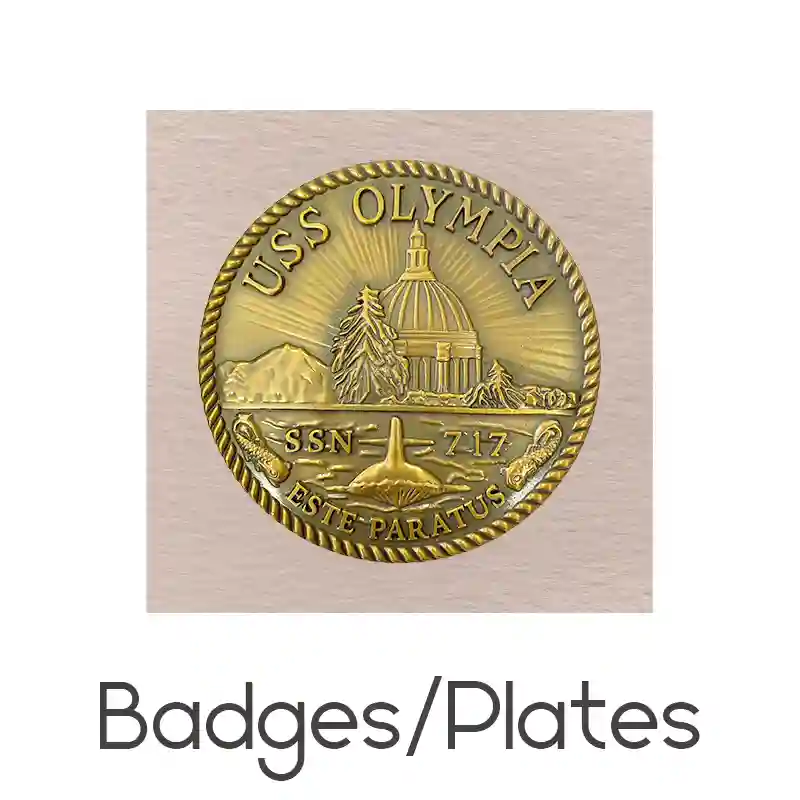 placas militares de metal