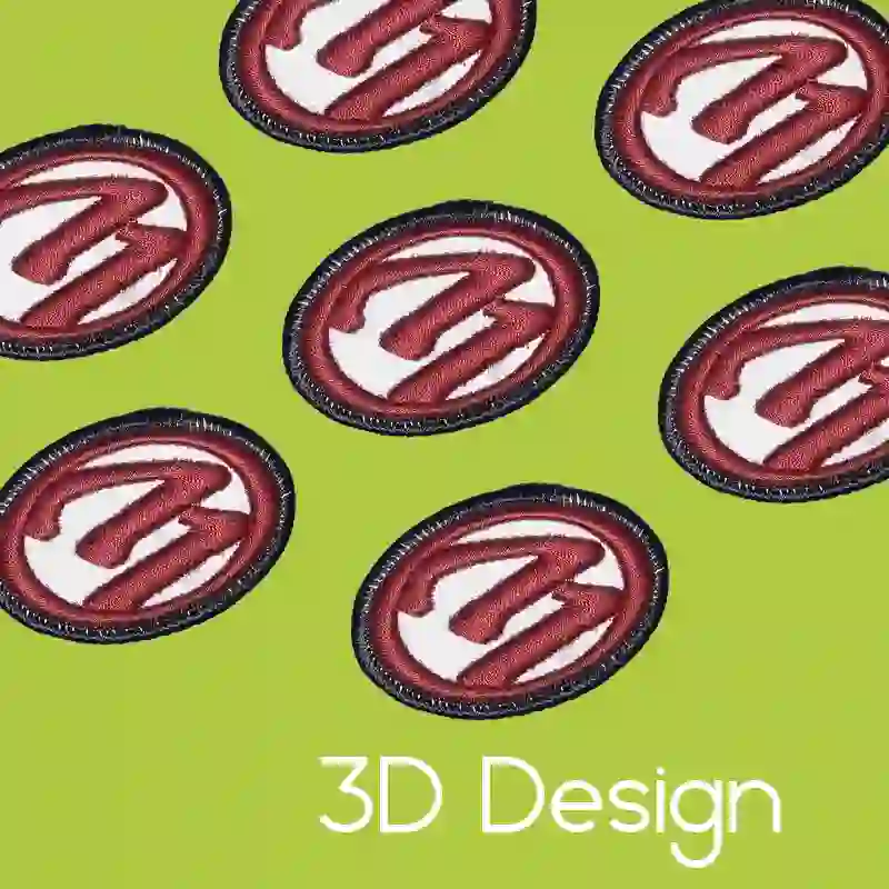 圖案3D立體繡