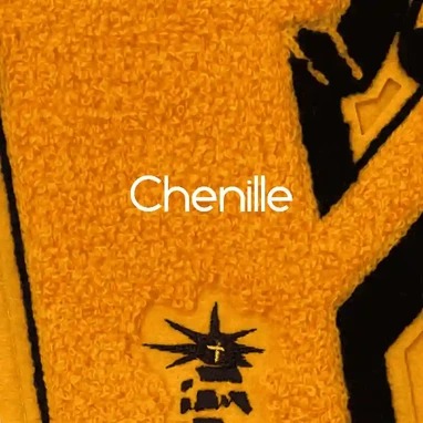 Chenille Embroidered Patches